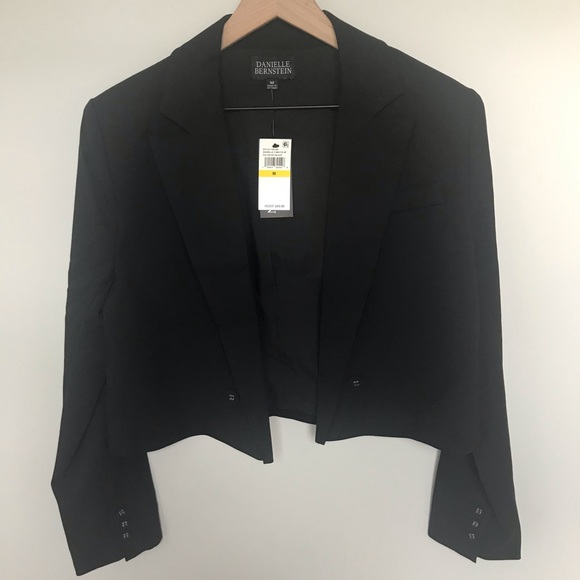 Danielle Bernstein Cropped Blazer NWT - Picture 3 of 6